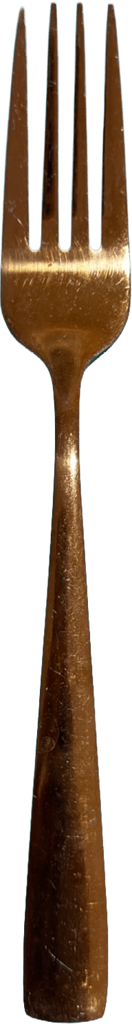 Tenedor en Bronce