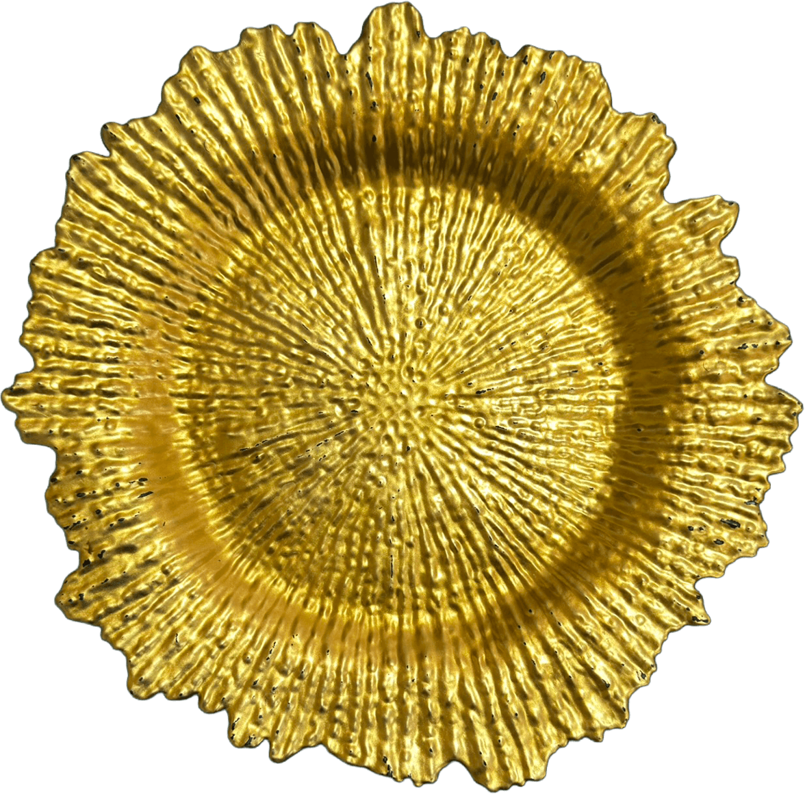 Platón Dorado Coral